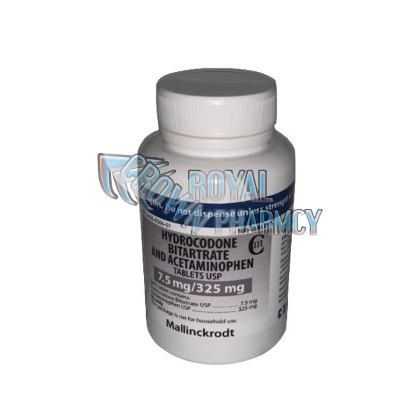 Buy Hydrocodone Bitartrate 7.5mg/325mg